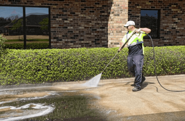 commercial concrete cleaning in somerville